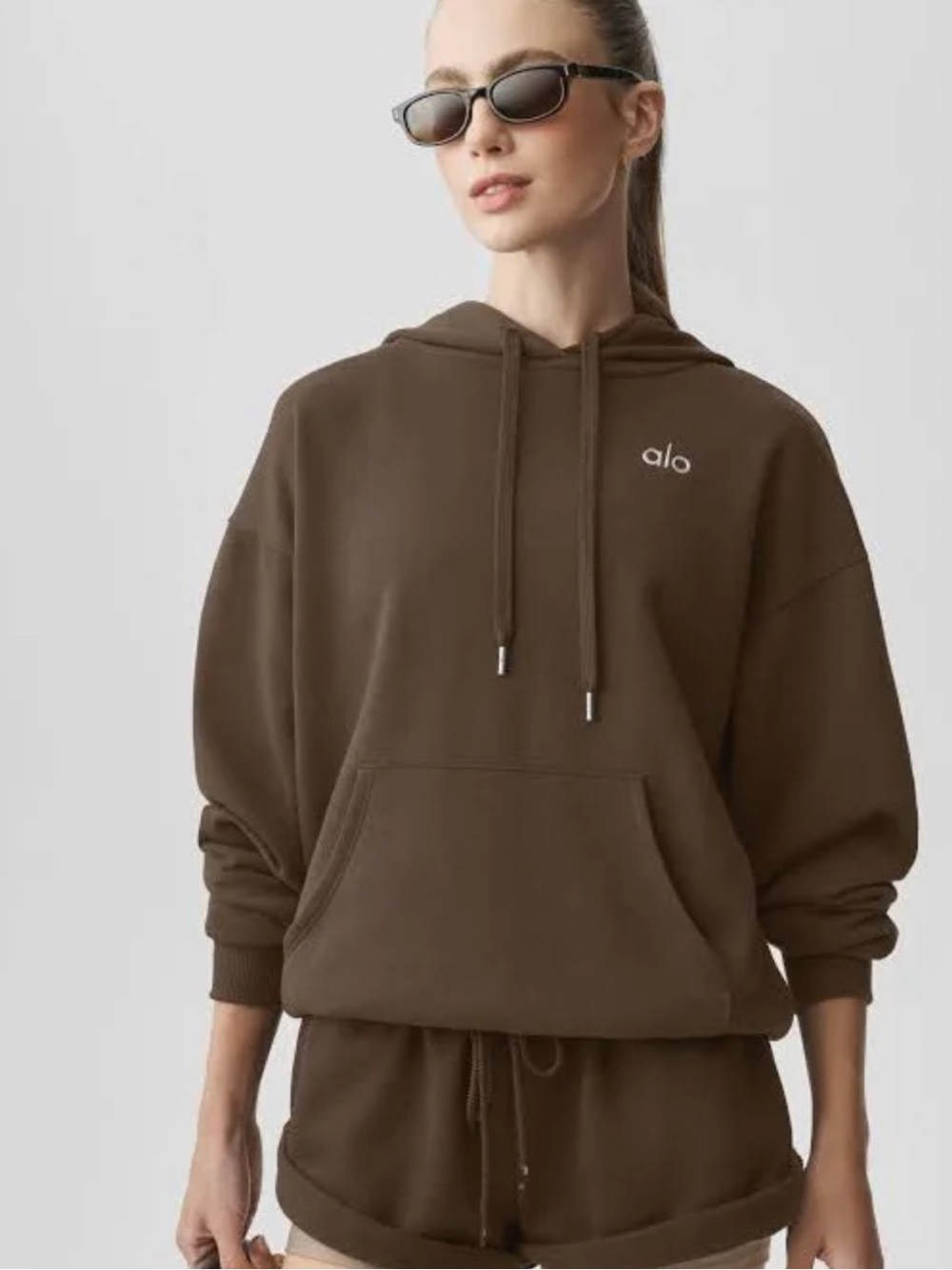 ALO Yoga Espresso Accolade Hoodie